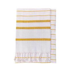 FOUTA G OR + BLANC