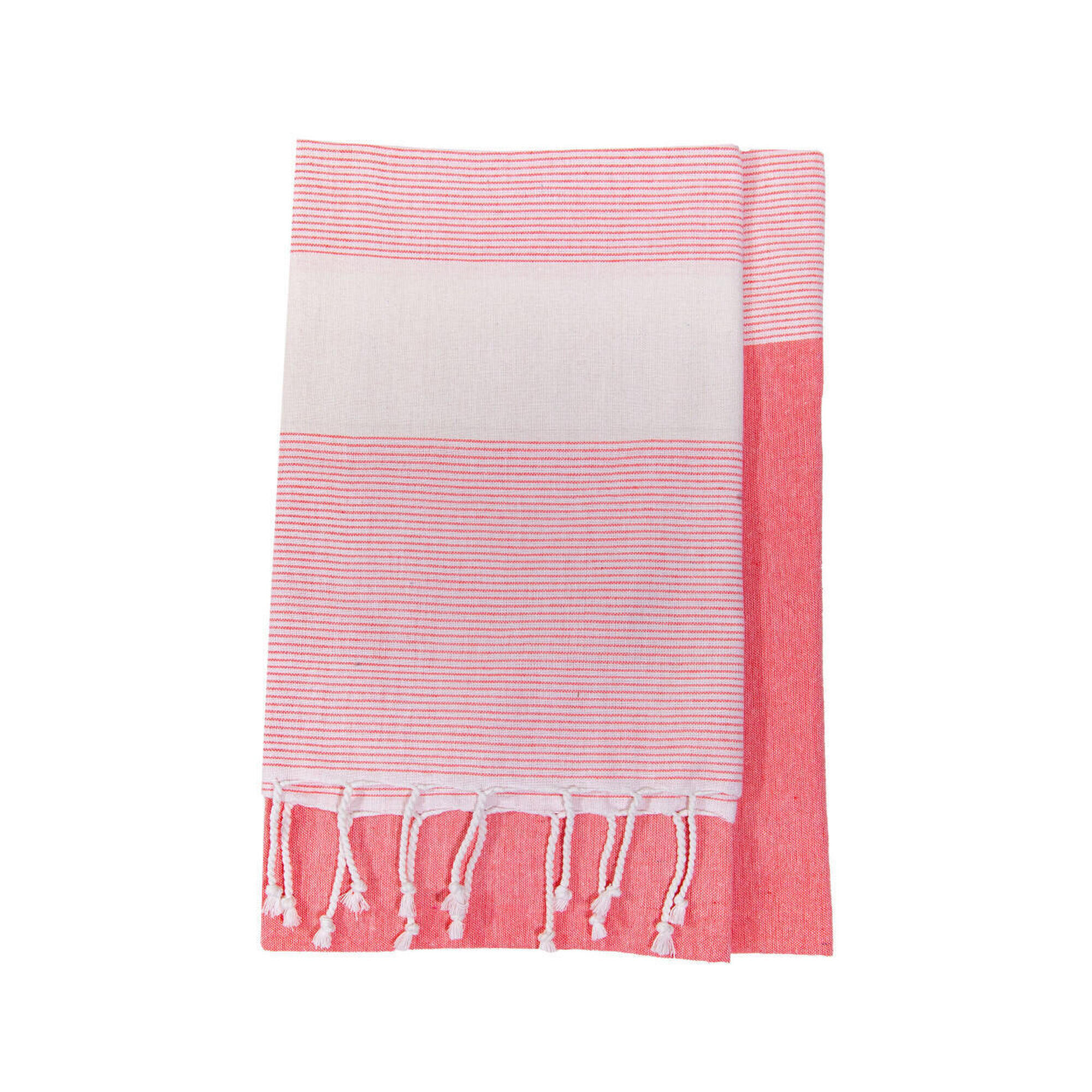 Sun & Surf - Fouta D Corail - Double - Paréo - Orange - Taille Unique - Decathlon