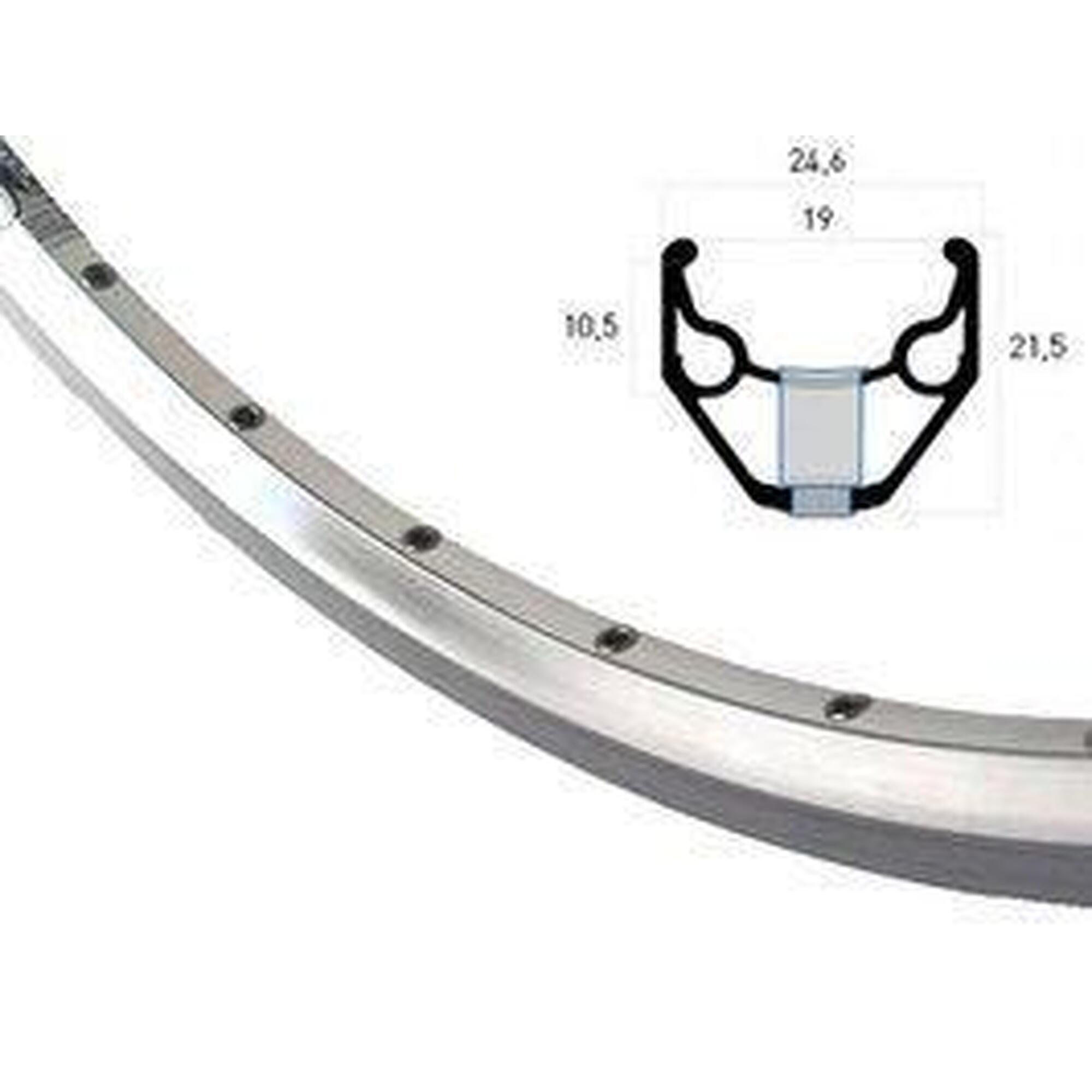 Rigida Ryde ZAC2000 obręcz 28 (622) aluminium 36 otworów podwójna tuleja