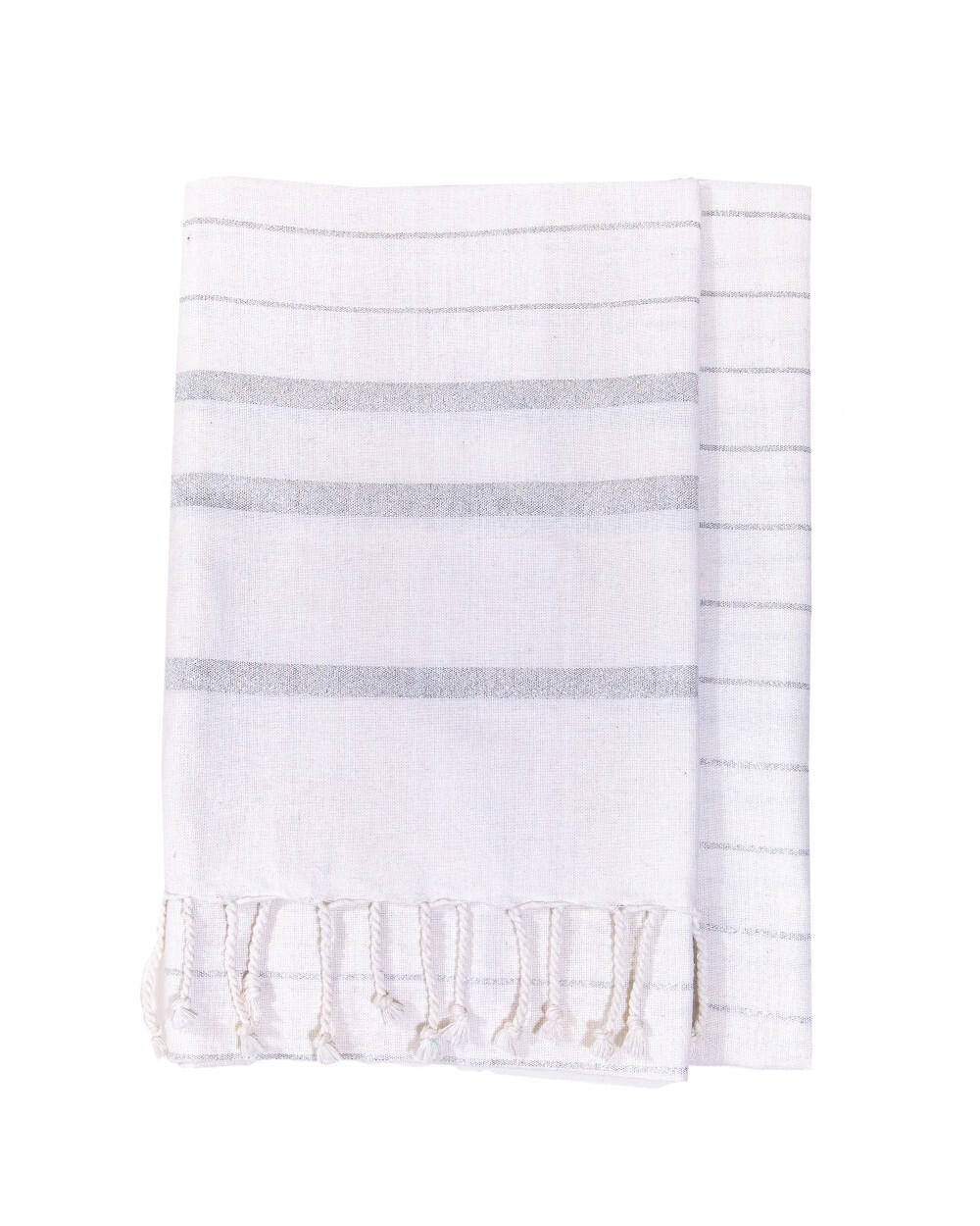 SUN & SURF FOUTA G PRATA + BRANCO