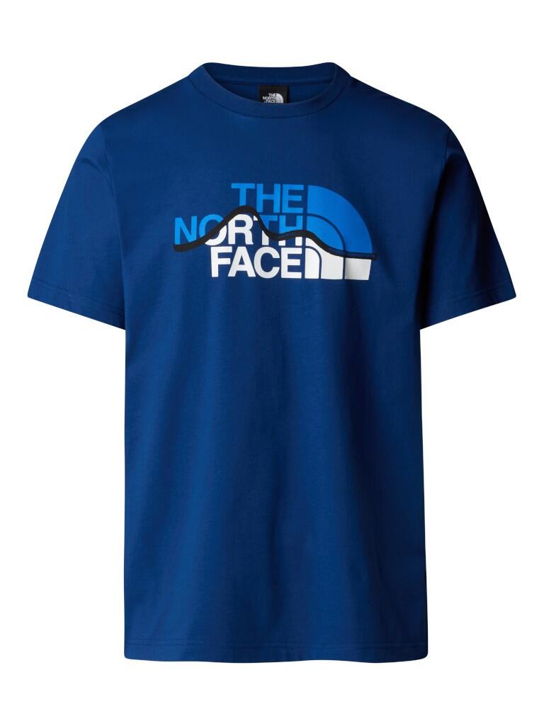 Koszulka turystyczna męska The North Face M Mountain Line Tee 2/4