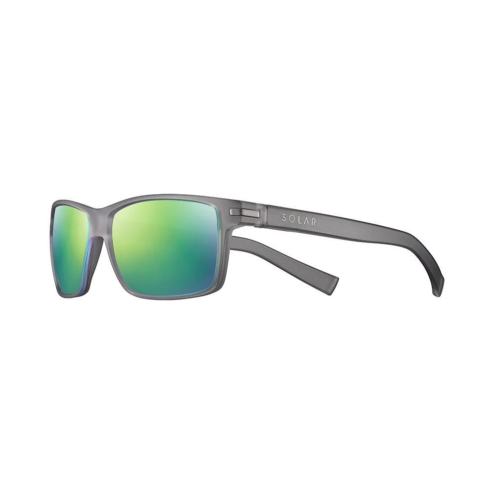 solar lunettes de soleil HENRY - GRIS PLZ FUME VERT 1/2