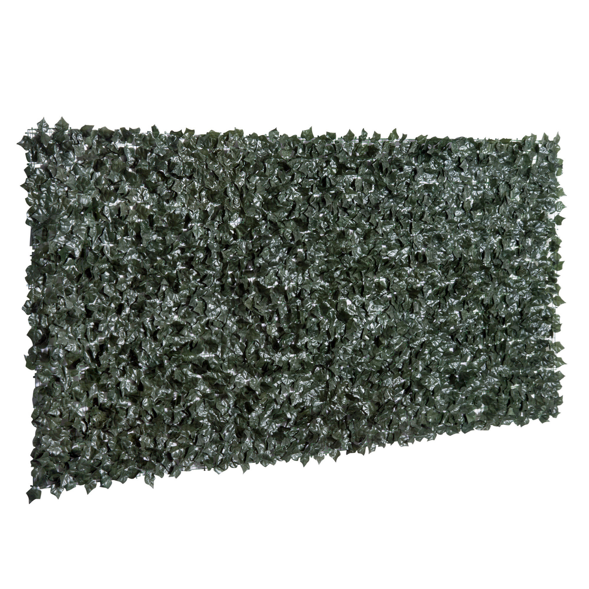 Rolo de Vedação Artificial Outsunny 300x150cm Verde 1/7