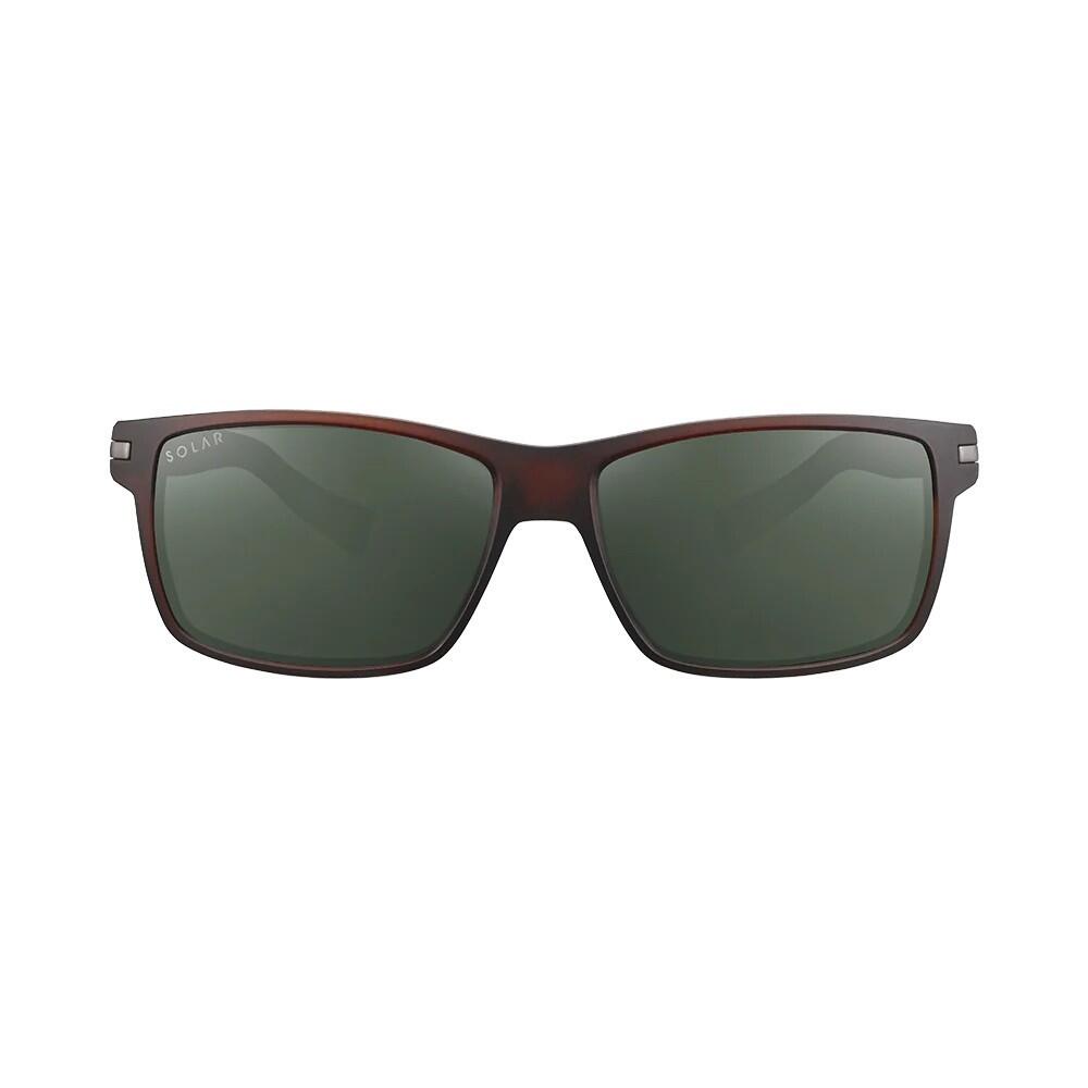 solar lunettes de soleil HENRY - MARRON TRANS PLZ VERT 2/2