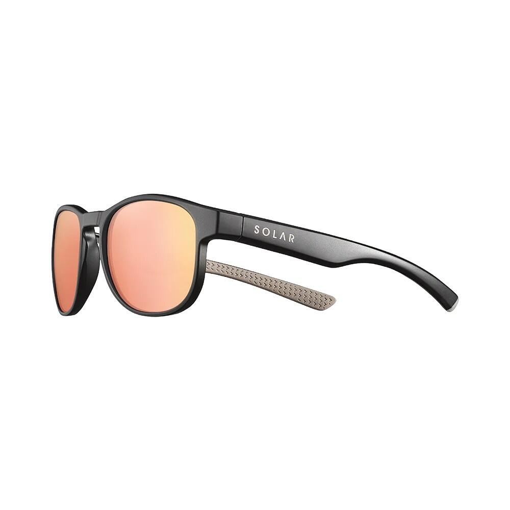 solar lunettes de soleil CROSS - NOIR MAT PLZ ROSE 2/2