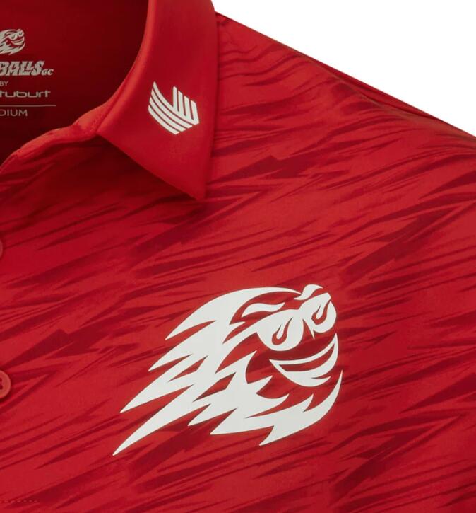 Polo Fireballs by Stuburt Alicante LIV Golf Uomo 2/4