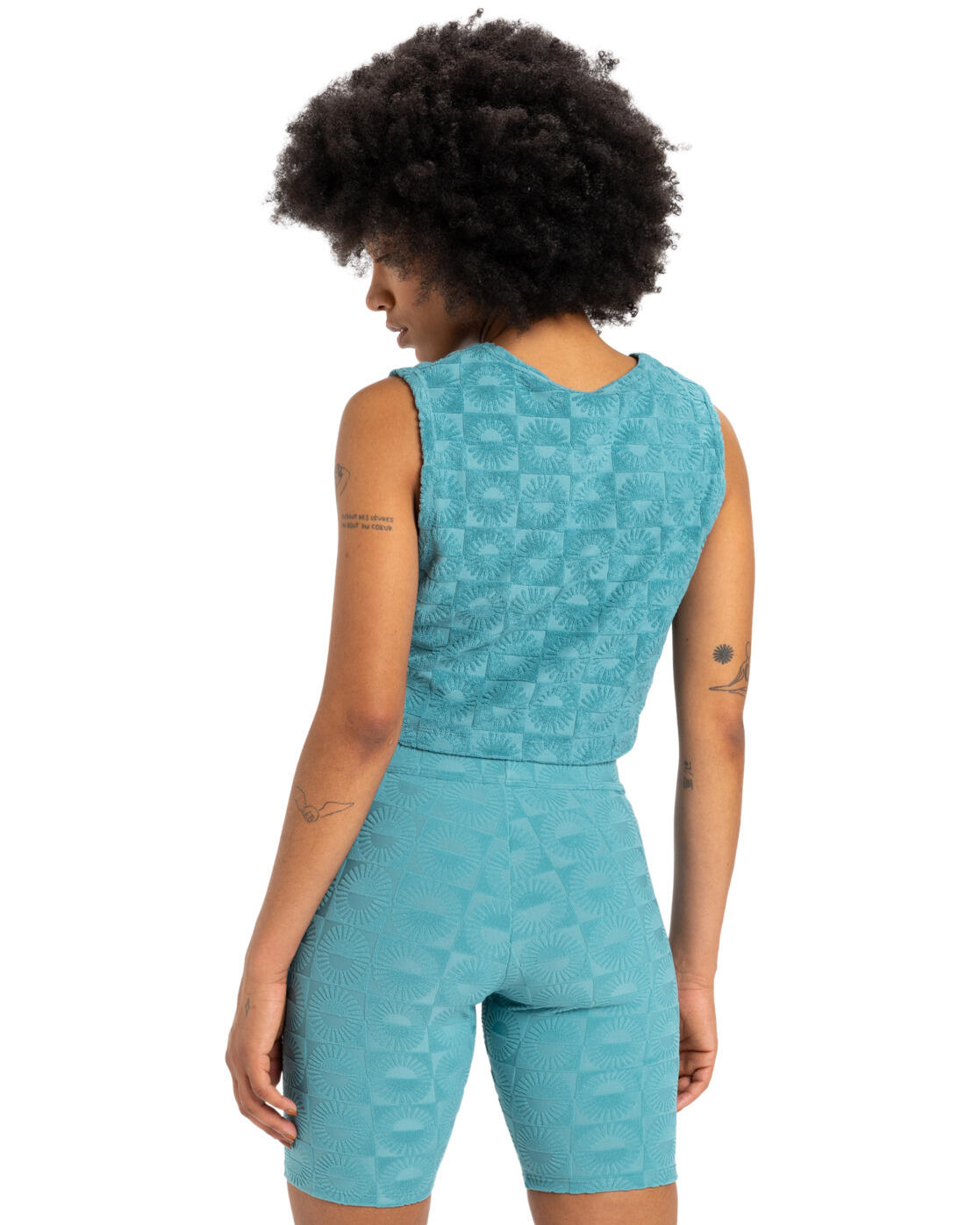 Joggingshort TROPIC DAY CYCLIST Blau Dames 2/4