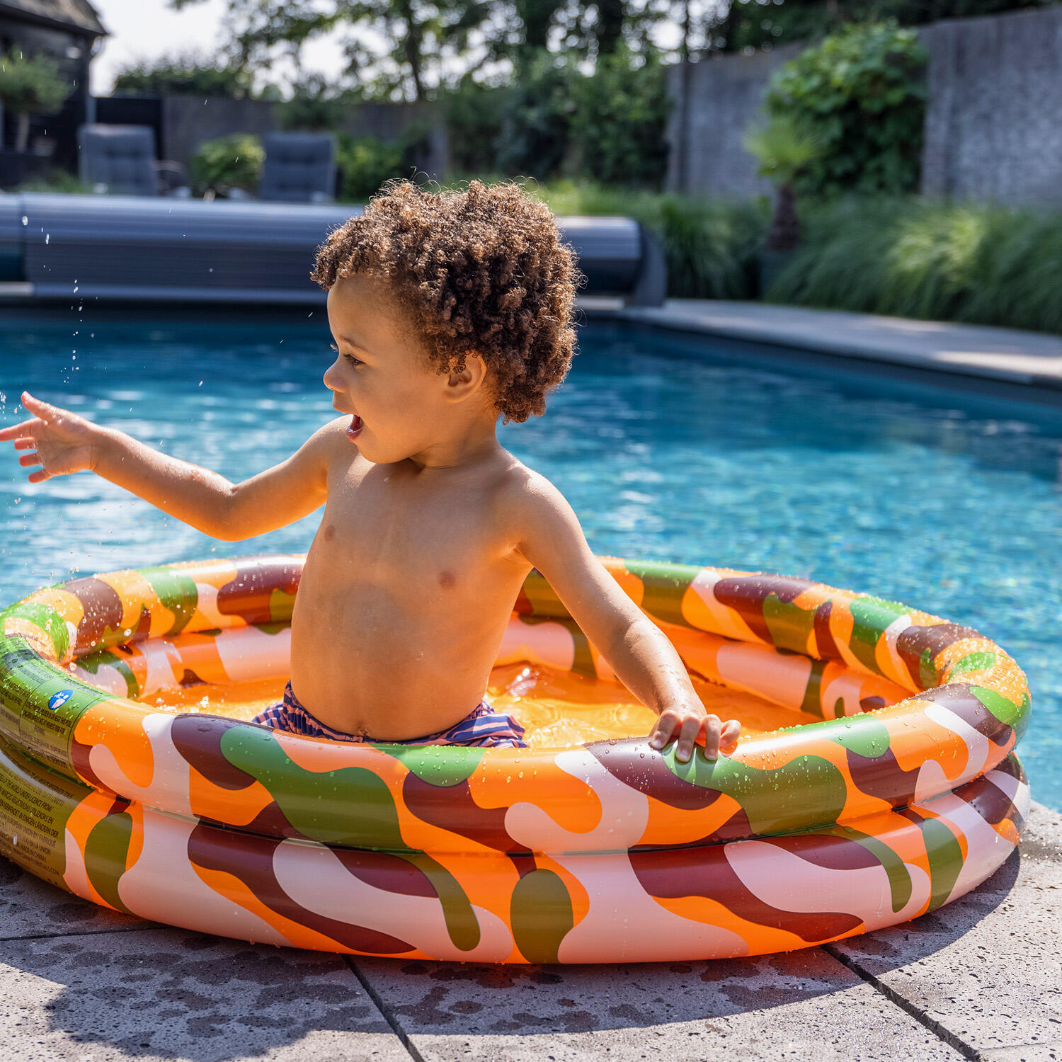 Swim Essentials | Piscina baby Camuffamento Ø 100 cm 2/7