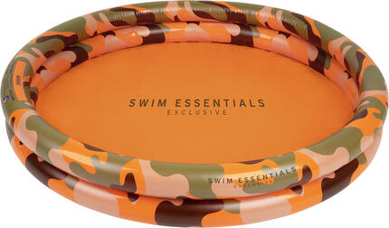 Piscine pour enfants - Orange - Clear Bloom - Ø 100 cm