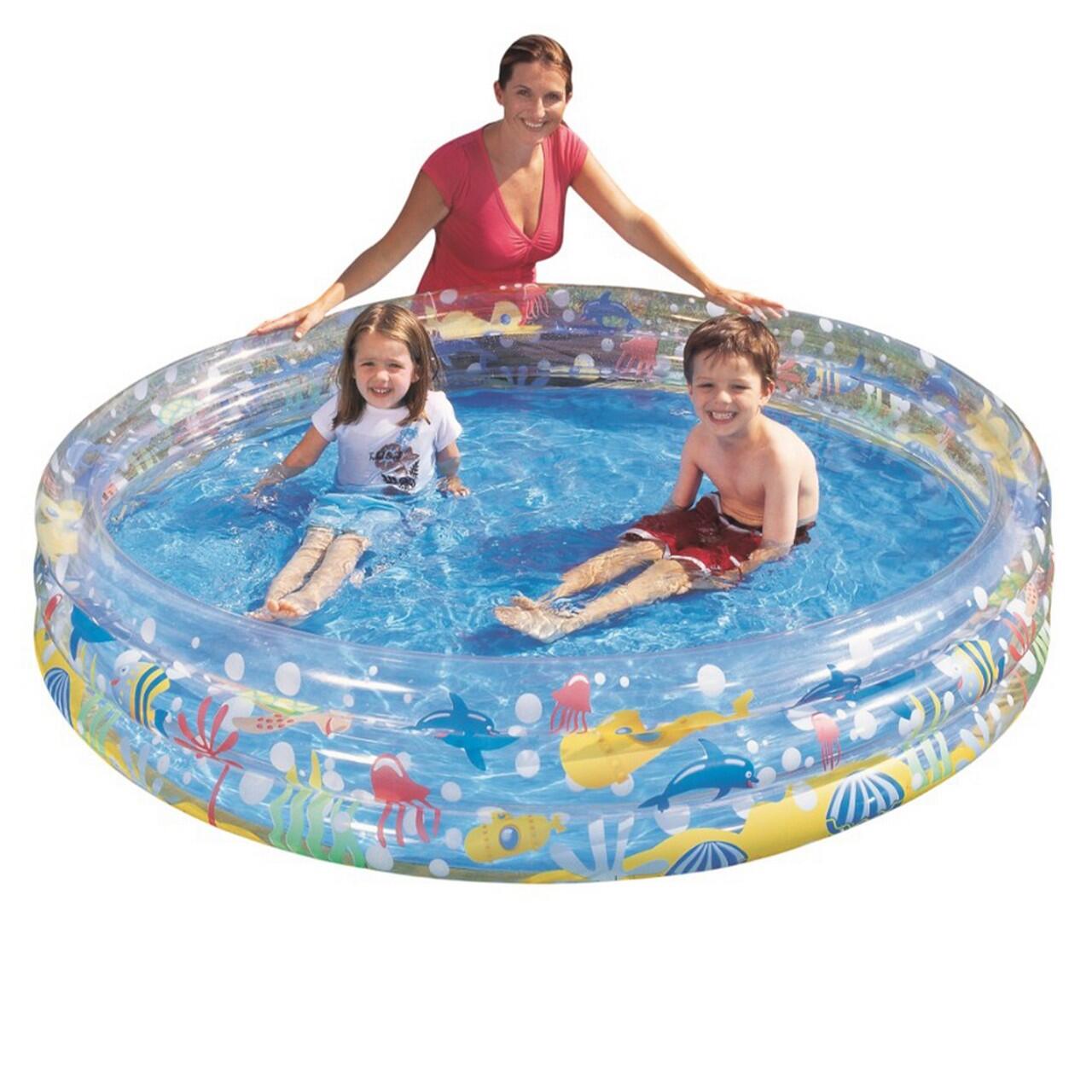 Gonfiabile Animali Marini Piscina Per Bambini Bestway Blu 2/2