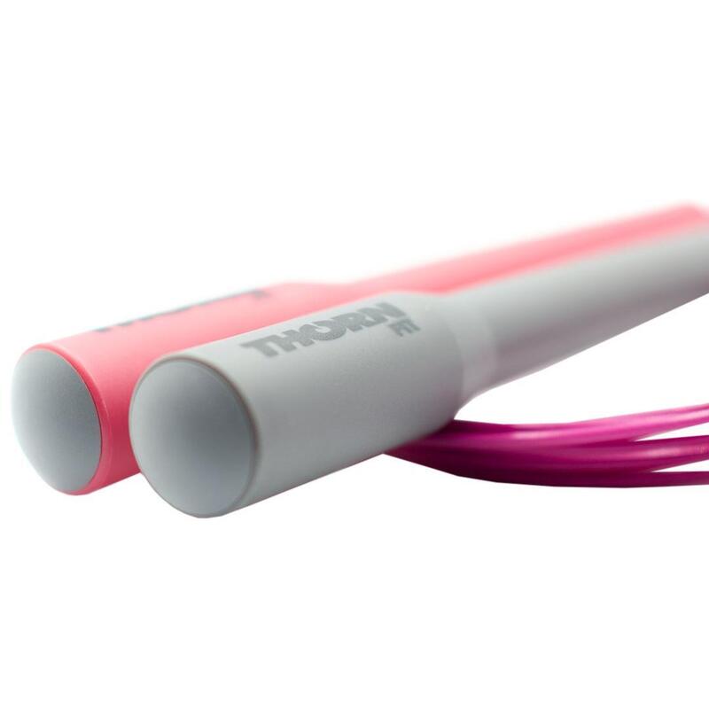 Corde À Sauter LADY SPEED ROPE (Gris / Rose) THORN FIT | Decathlon