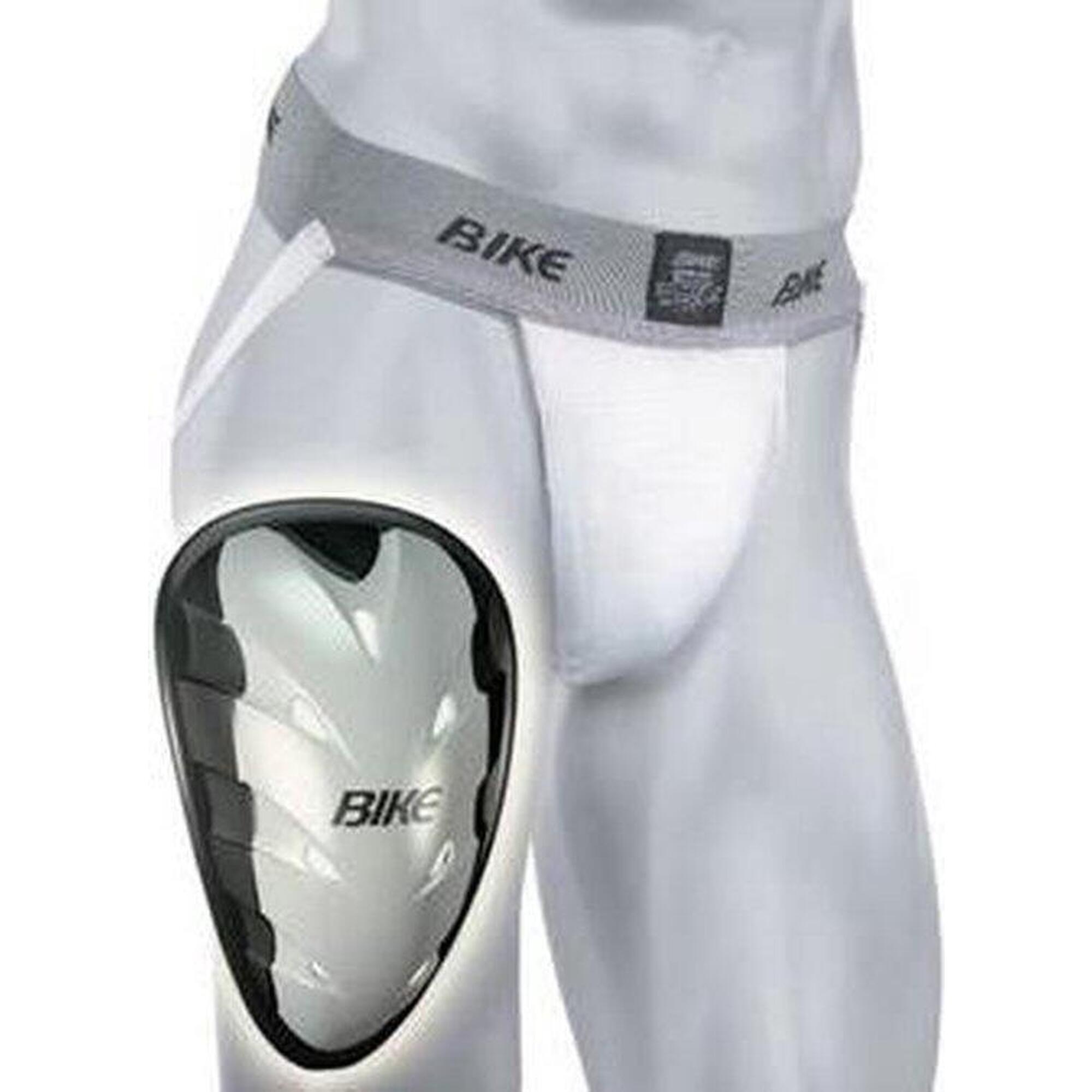 Bike - Strap Supporter Avec Le Coquille De Protection - Adulte (blanc) - Coquille De Protection - Blanc - 48 Xl - Decathlon