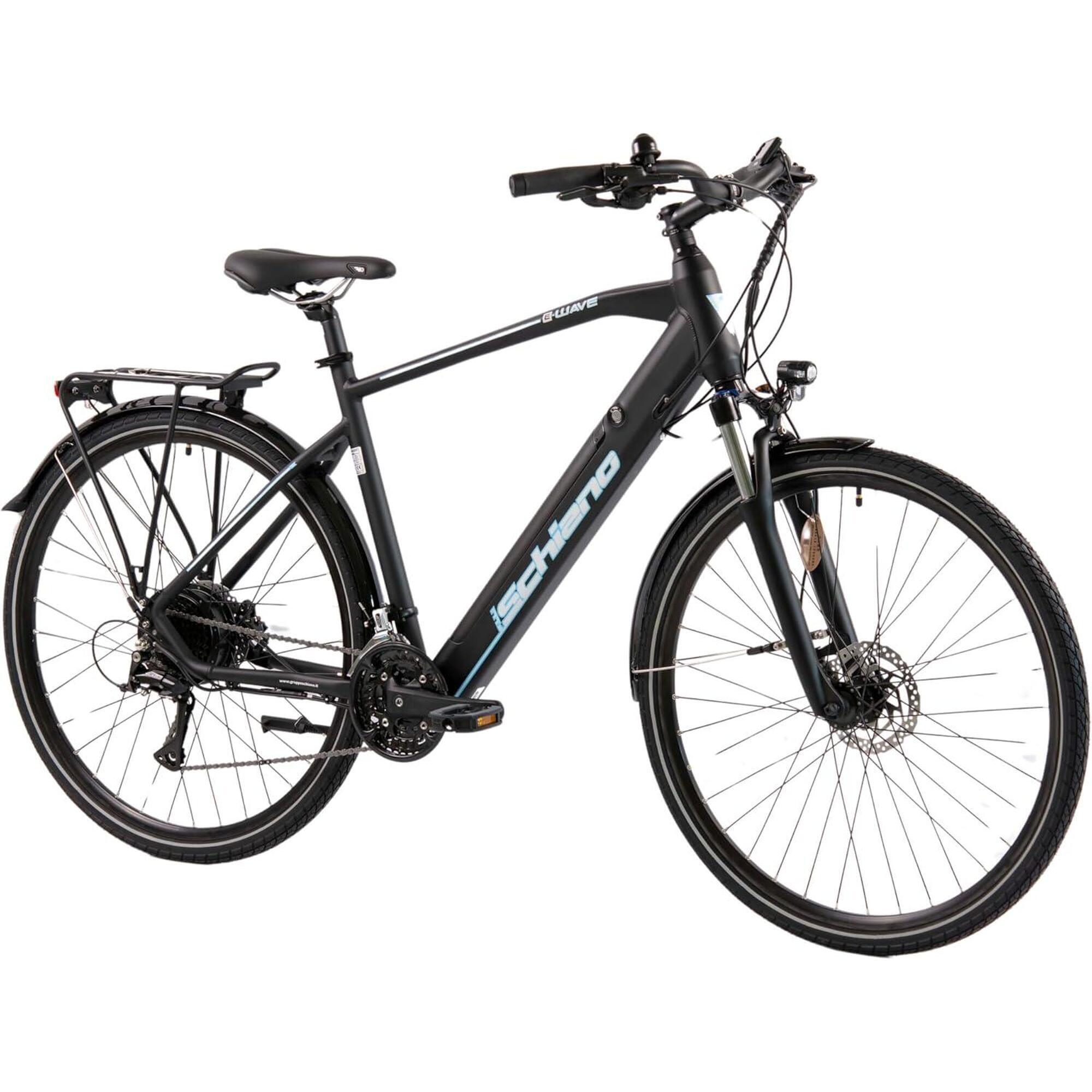E-Wave 28" Pedal-assist E-bike, preto