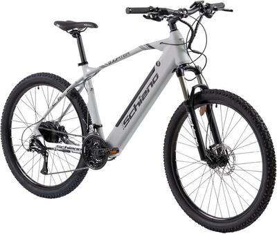E-Jupiter 27.5" Mtb a pedalata assistita. grigio