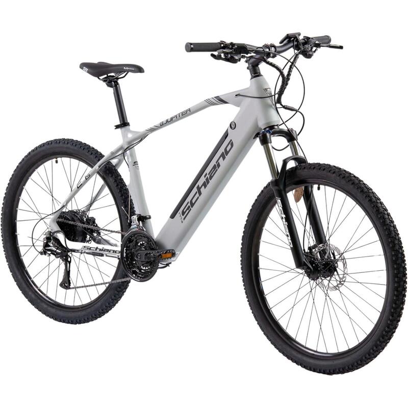 E-Jupiter 27.5" VTT avec assistance au pédalage, gris