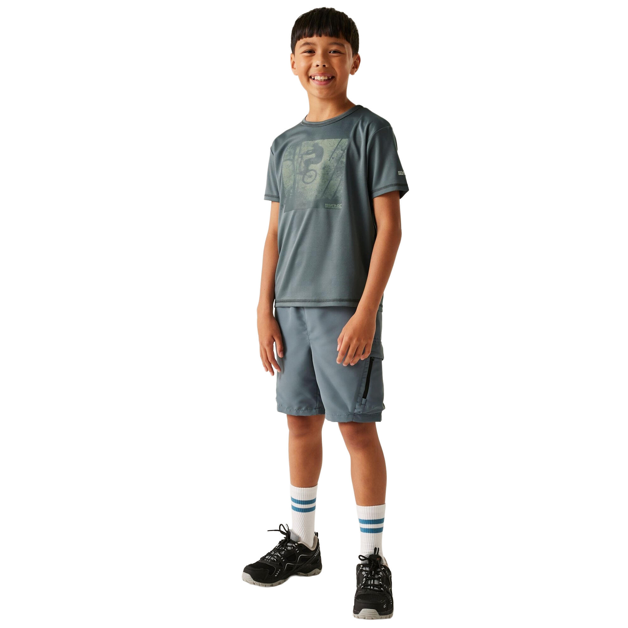 Tshirt ALVARADO Enfant (Gris Orageux) 4/5