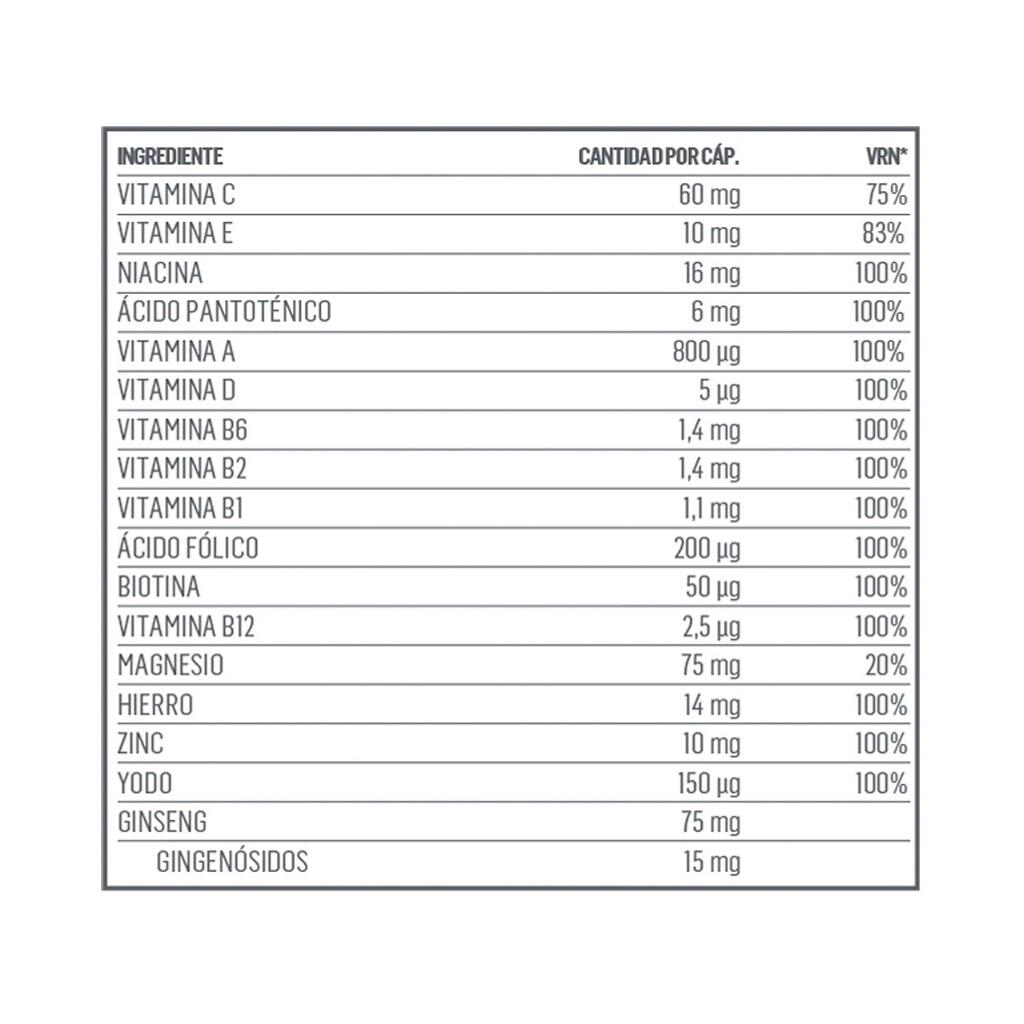 Vitamin & Antiox | Multivitamínico | 60 Cápsulas 2/3