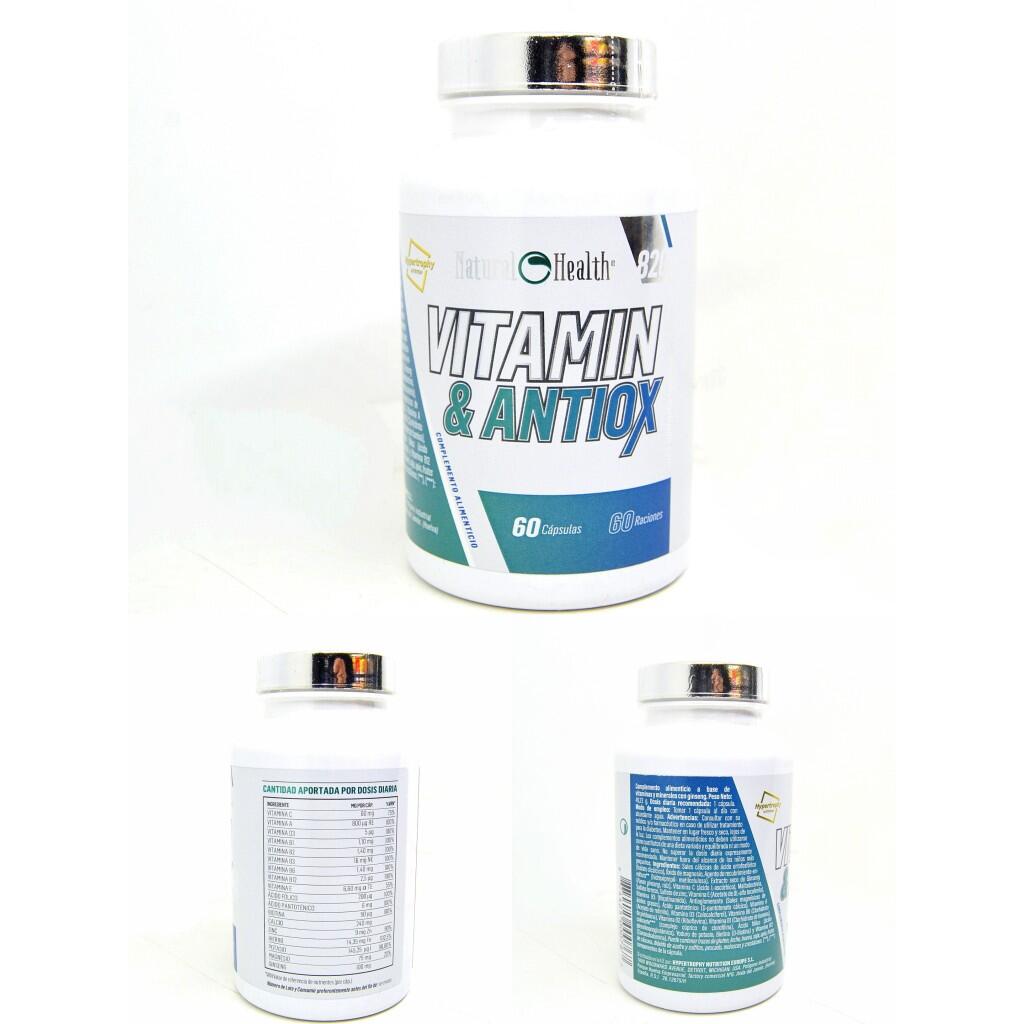 Vitamin & Antiox | Multivitamínico | 60 Cápsulas 3/3