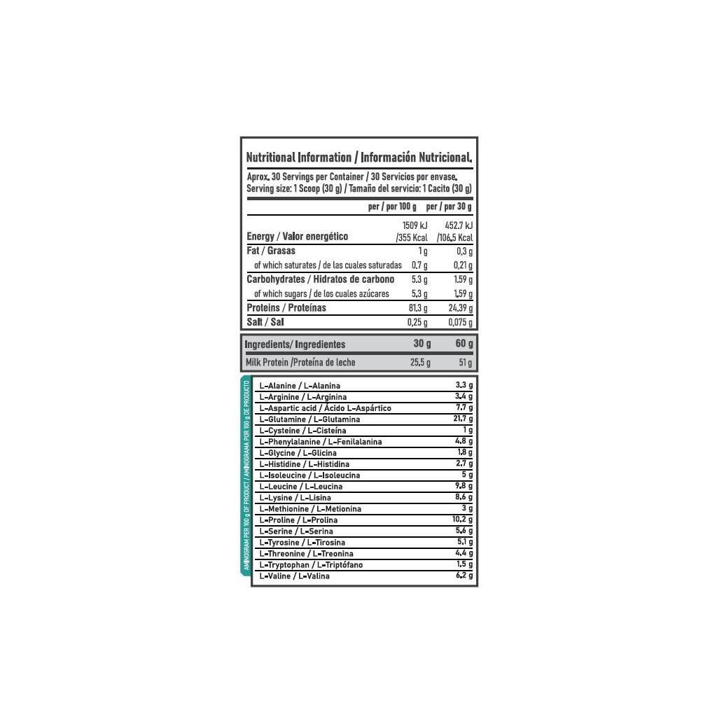 Concentrado de Proteína de Leche al 85% | 900gr | Protein Natural 4/5