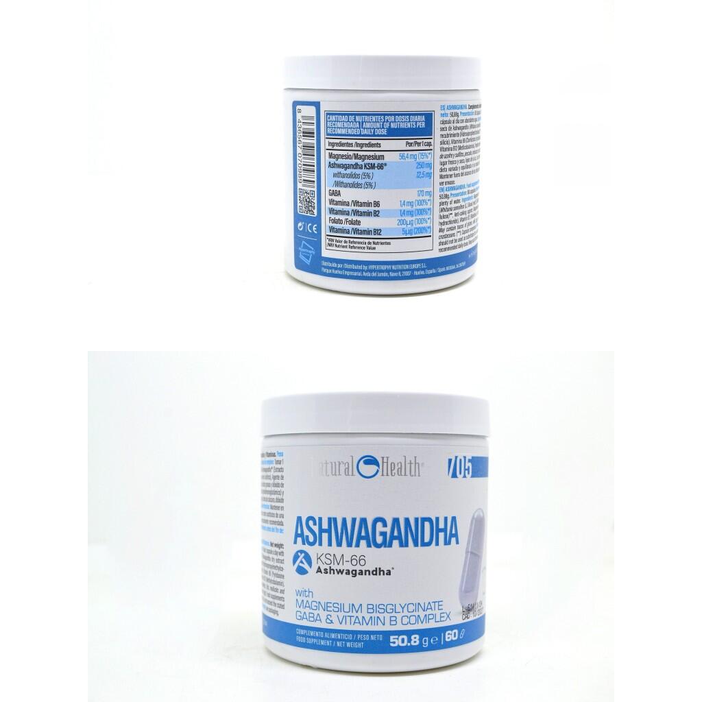 ASWHAGANDHA KSM-66 60 CAP. 5/5