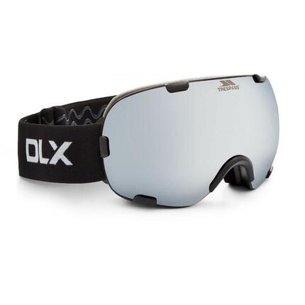 Skibrille, Verspiegelt Damen und Herren Matt Schwarz