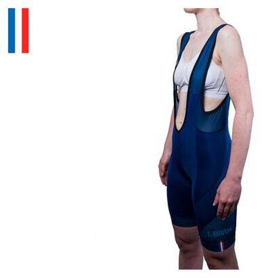 Le bram iseran endurance women bib short - blauw