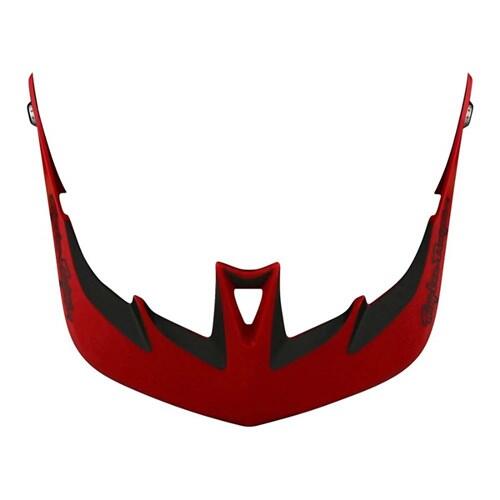 Troy Lee Designs 22S A3 Visor Le Pump for Peace Red