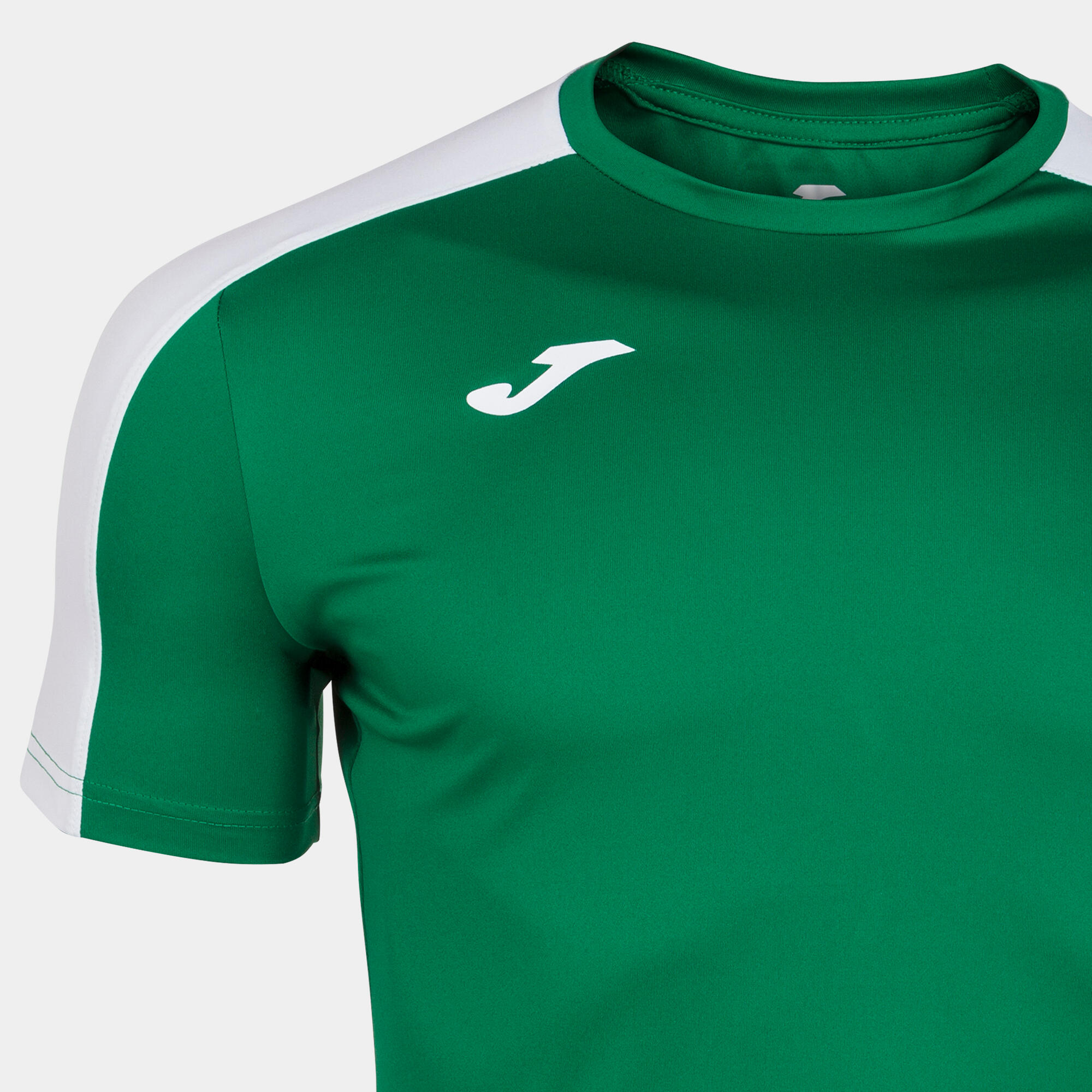 T-Shirt Manga Curta Futebol Homem Joma Academy III Verde 2/5