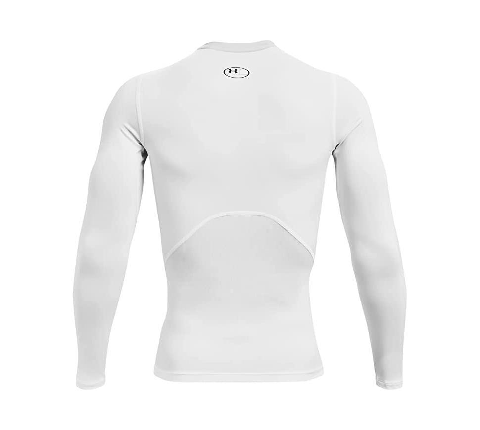 Chemisier Under Armour Heatgear Long Sleeve, Blanc, Hommes 2/6