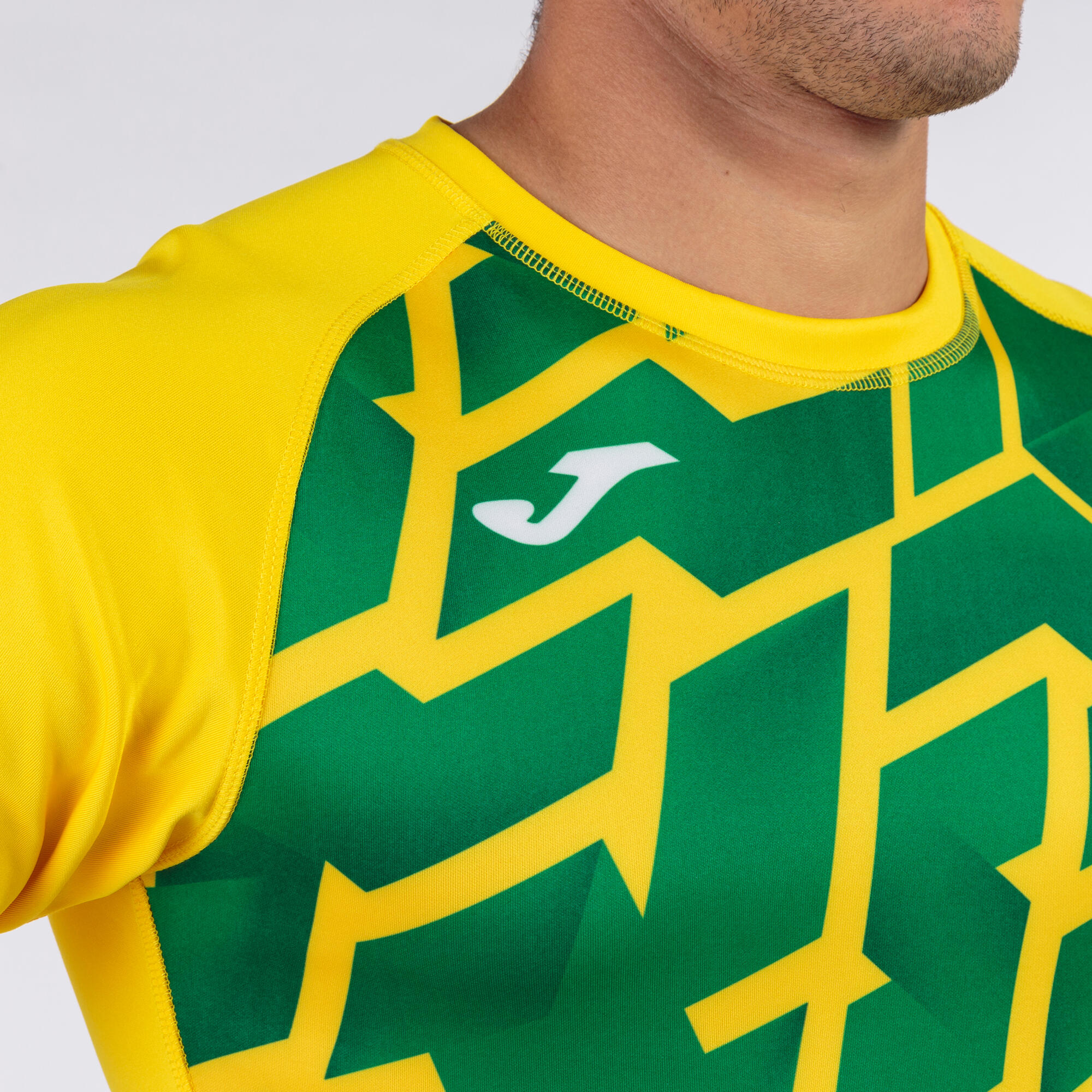 Maglietta Uomo Joma Courtes Myskin III Giallo 5/5