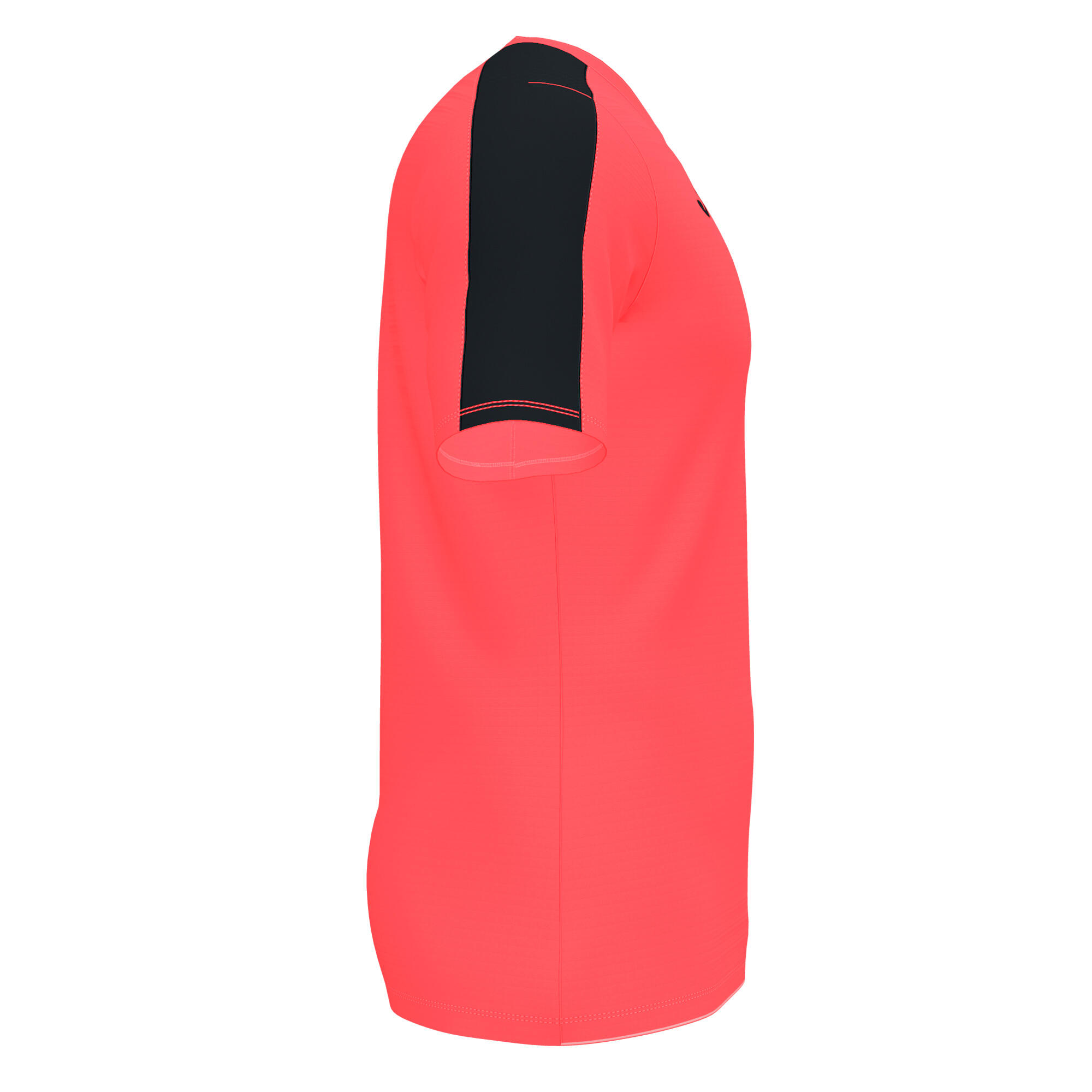 T-Shirt Manga Curta Futebol Homem Joma Academy III Coral Fluor 4/4