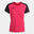 Tricou pentru doamne Joma Academy IV Fuchsia-Zwart L
