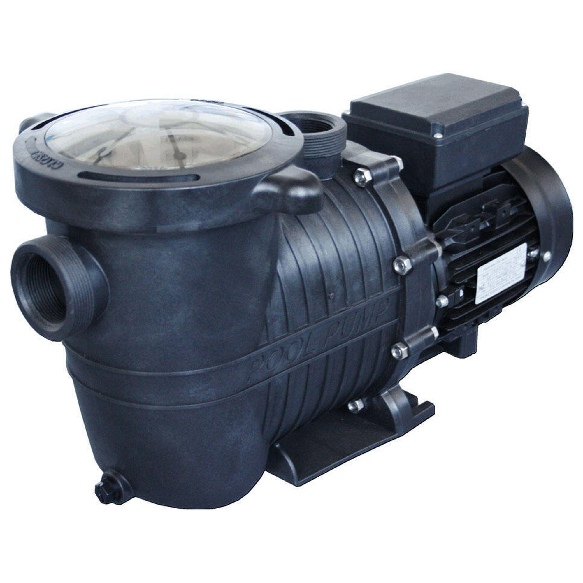 Habitat Et Jardin - Pompe Auto-amorçante 3/4 Cv Avec Préfiltre - 15m3/h - Groupe Filtration - Noir - Taille Unique - Decathlon