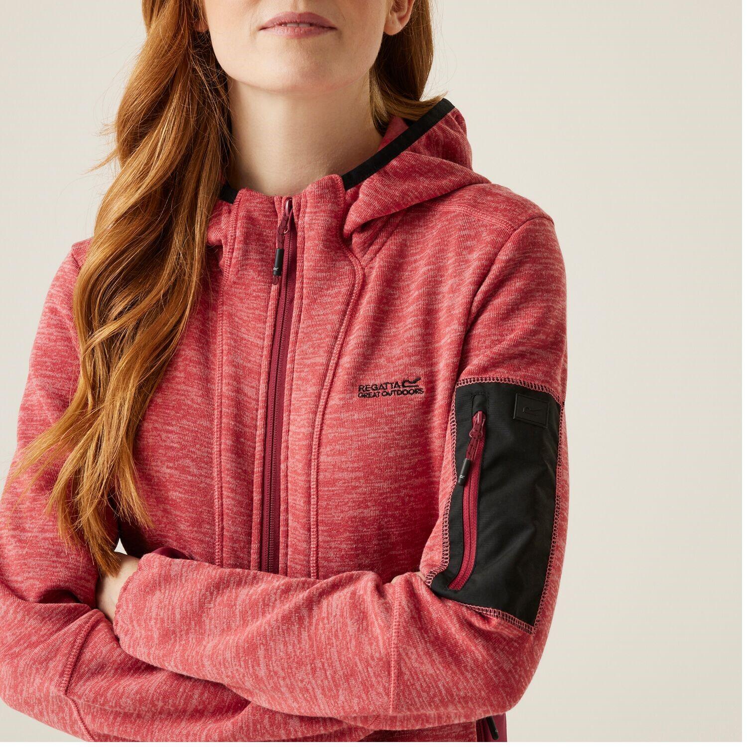 Chaqueta polar con capucha para mujer Regatta Kemilia 4/7
