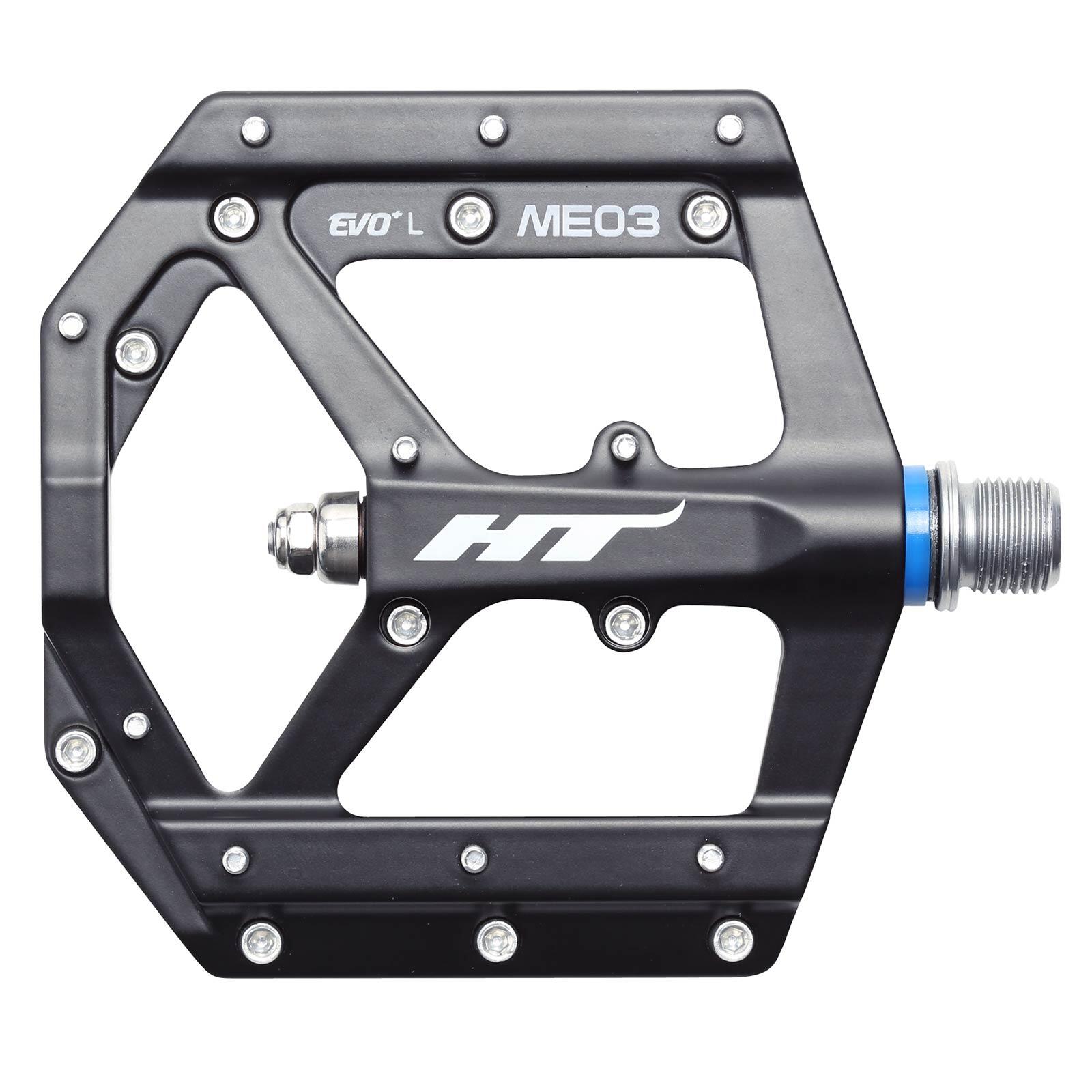 HT Components ME03T Pedals (Mag / CNC Ti - 80kg rider max) - Black