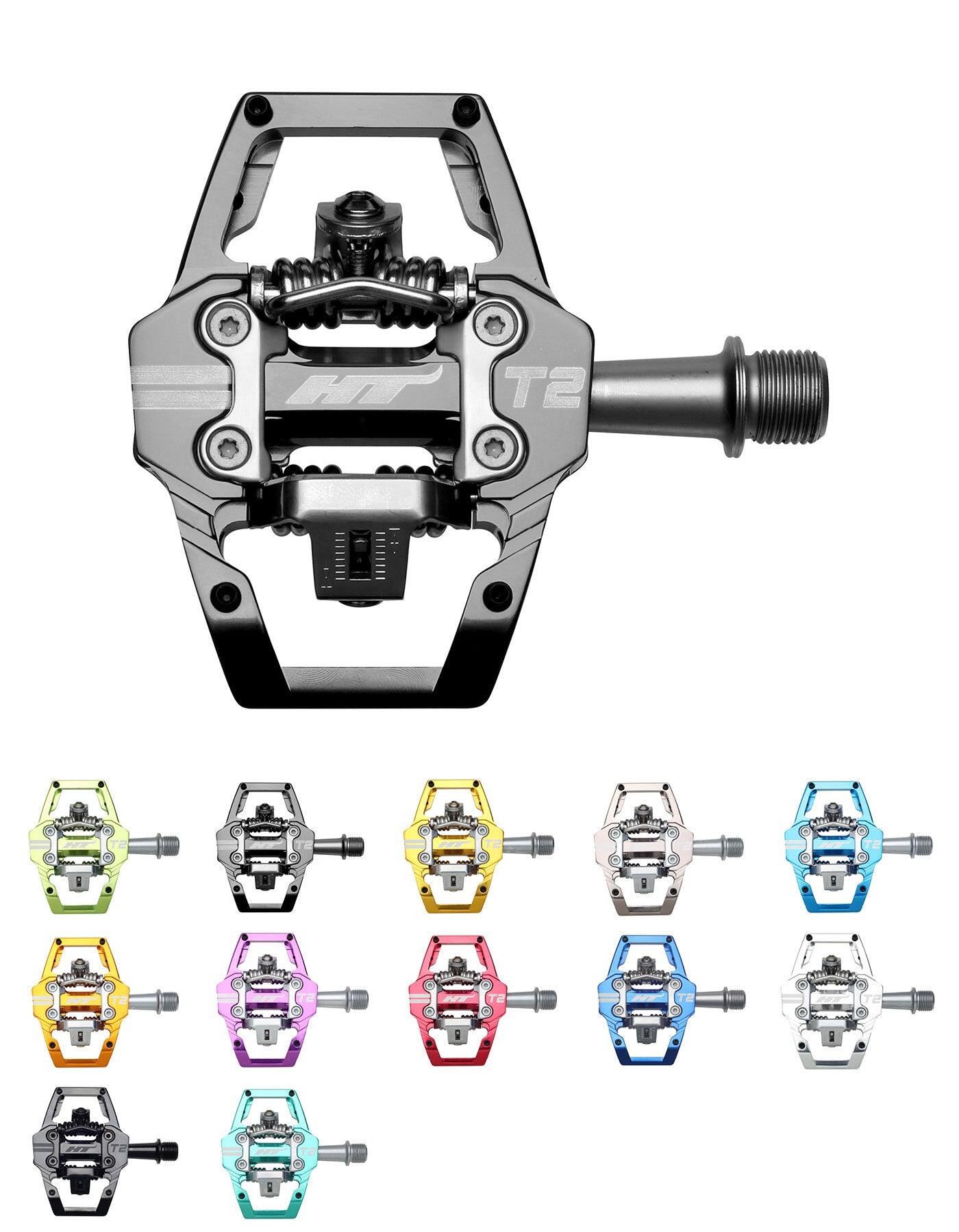 HT Components T2 Pedals (Alloy / CNC CRMO)