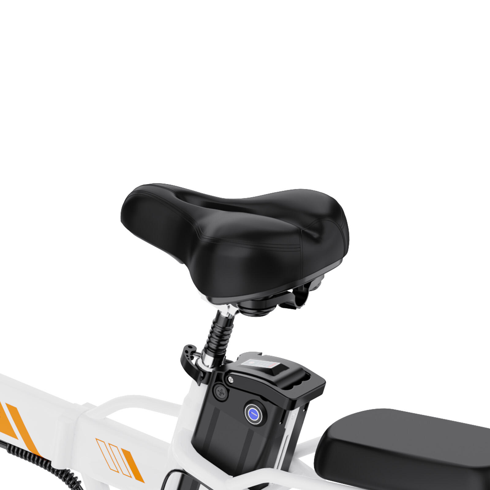 Faltbares Elektrofahrrad 250 W, kompakt und leicht – EVERCROSS EK5 Weiß 6/8