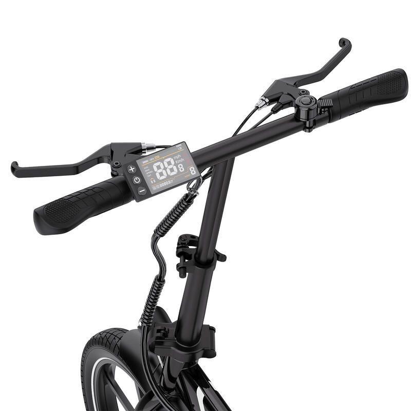 Bicicletă electrică pliabilă compactă și ușoară de 250 W – EVERCROSS EK5 Black