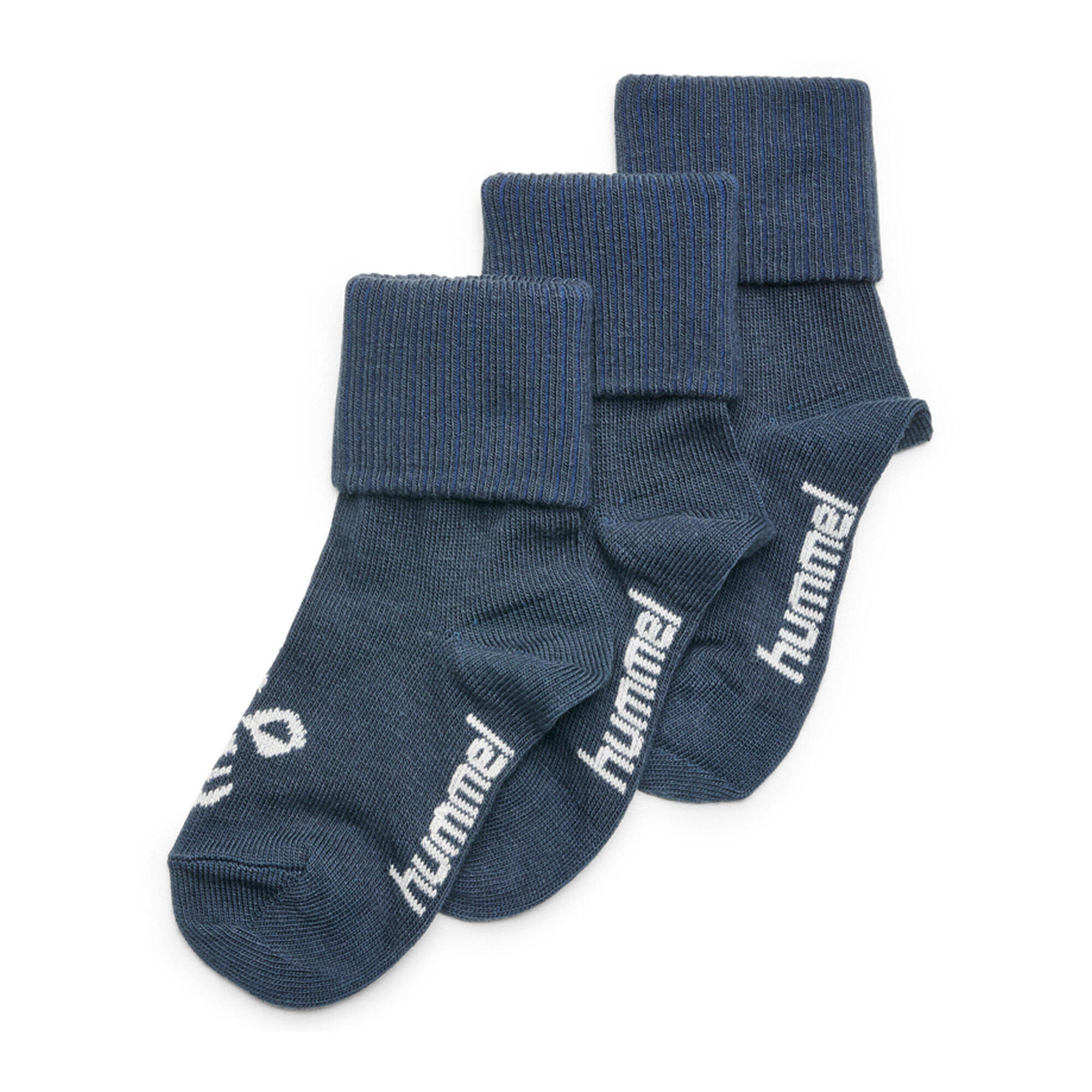 Hummel - Enfiler Long Chaussettes Sora 3-pack Enfant Hummel - Chaussettes - Bleu|vert - Decathlon