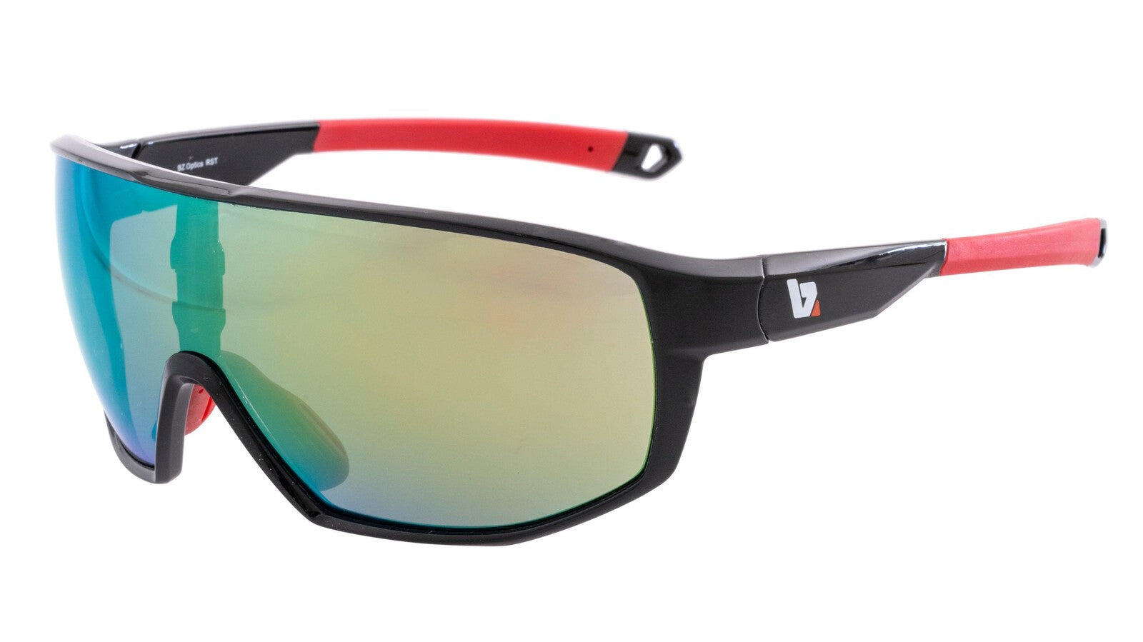 BZ Optics RST Black HD Mirror Glasses
