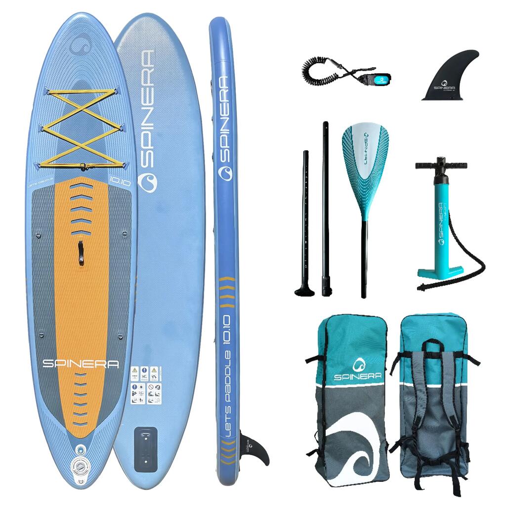 Let's Paddle 10ft10 - Inflatable SUP Package