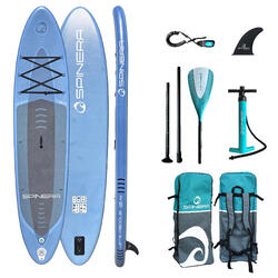 Stand-Up Paddle gonflable SUP Let's Paddle 12'4
