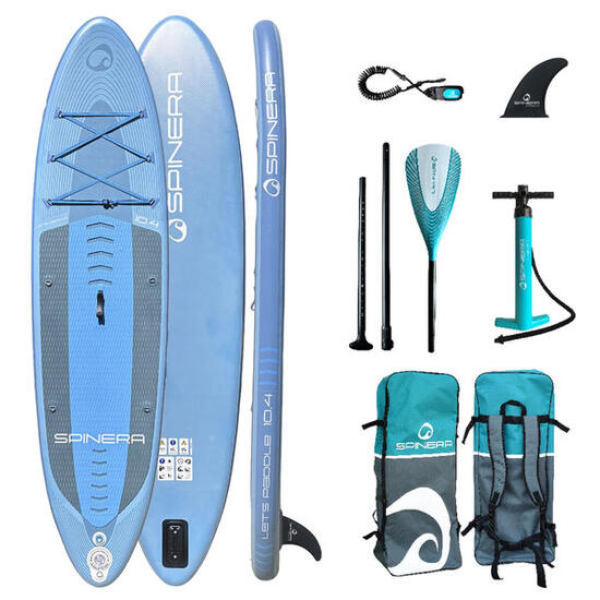 Stand-Up Paddle gonflable SUP Let's Paddle 10'4