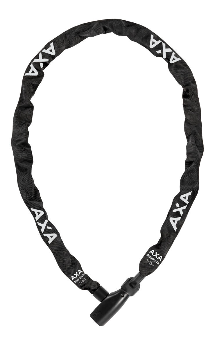 AXA Axa Absolute 7-150 Kettingslot 110cm - Zwart, Niveau 9 Beveiliging