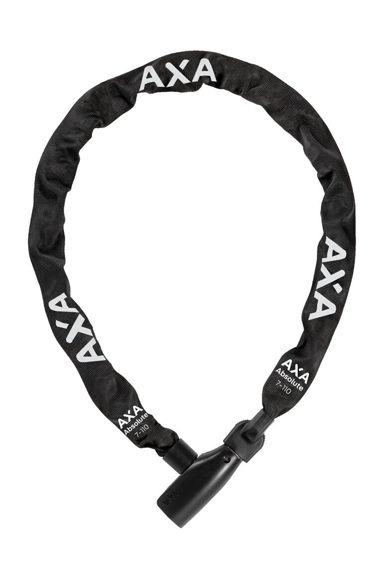 AXA AXA Absolute 7-110 Kettenschloss 110 cm Stufe 9 Schwarz