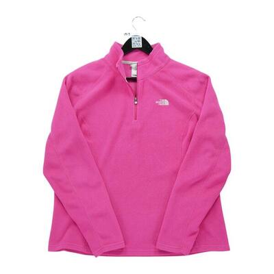 Seconda Mano - Felpa in pile rosa Polartec TNF da donna - Stato eccellente