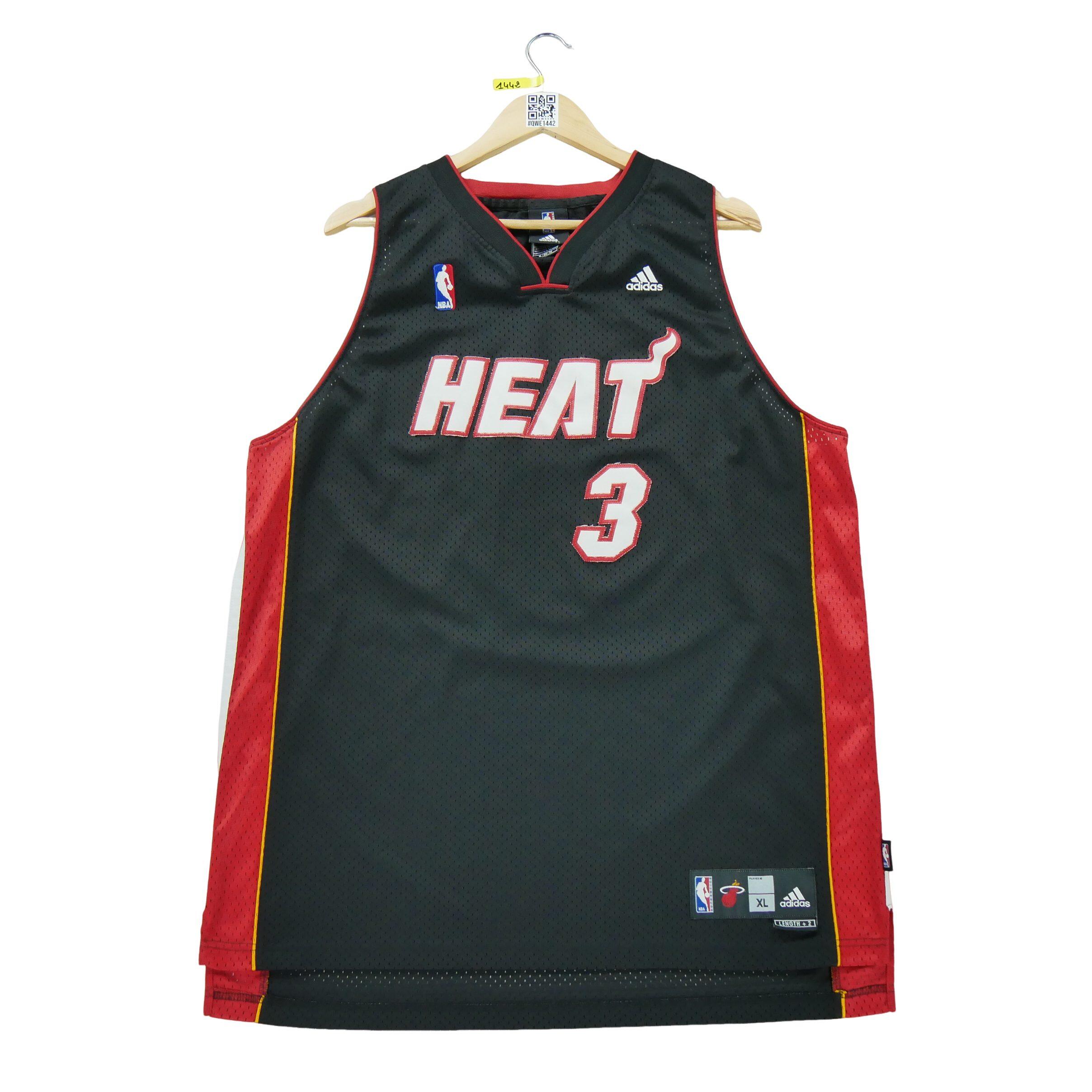 ADIDAS Seconda Mano - Maglia Swingman Miami Heat NBA uomo - Stato buono