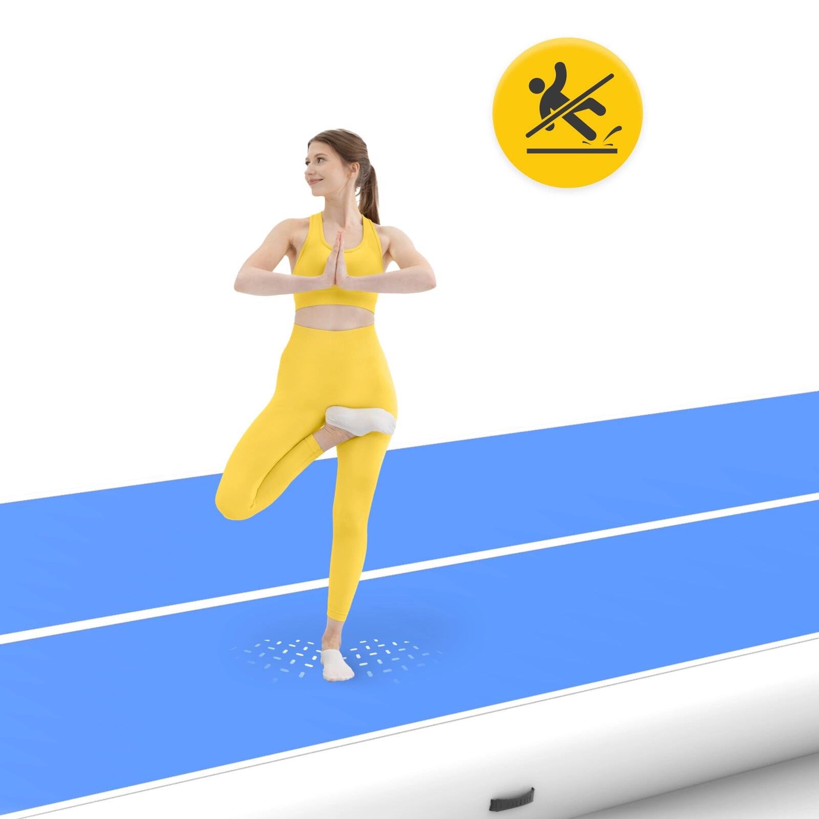 Ścieżka akrobatyczna gimnastyczna z pompką uniwersalna 4FIZJO AIR MAT PRO 12 m 4/7