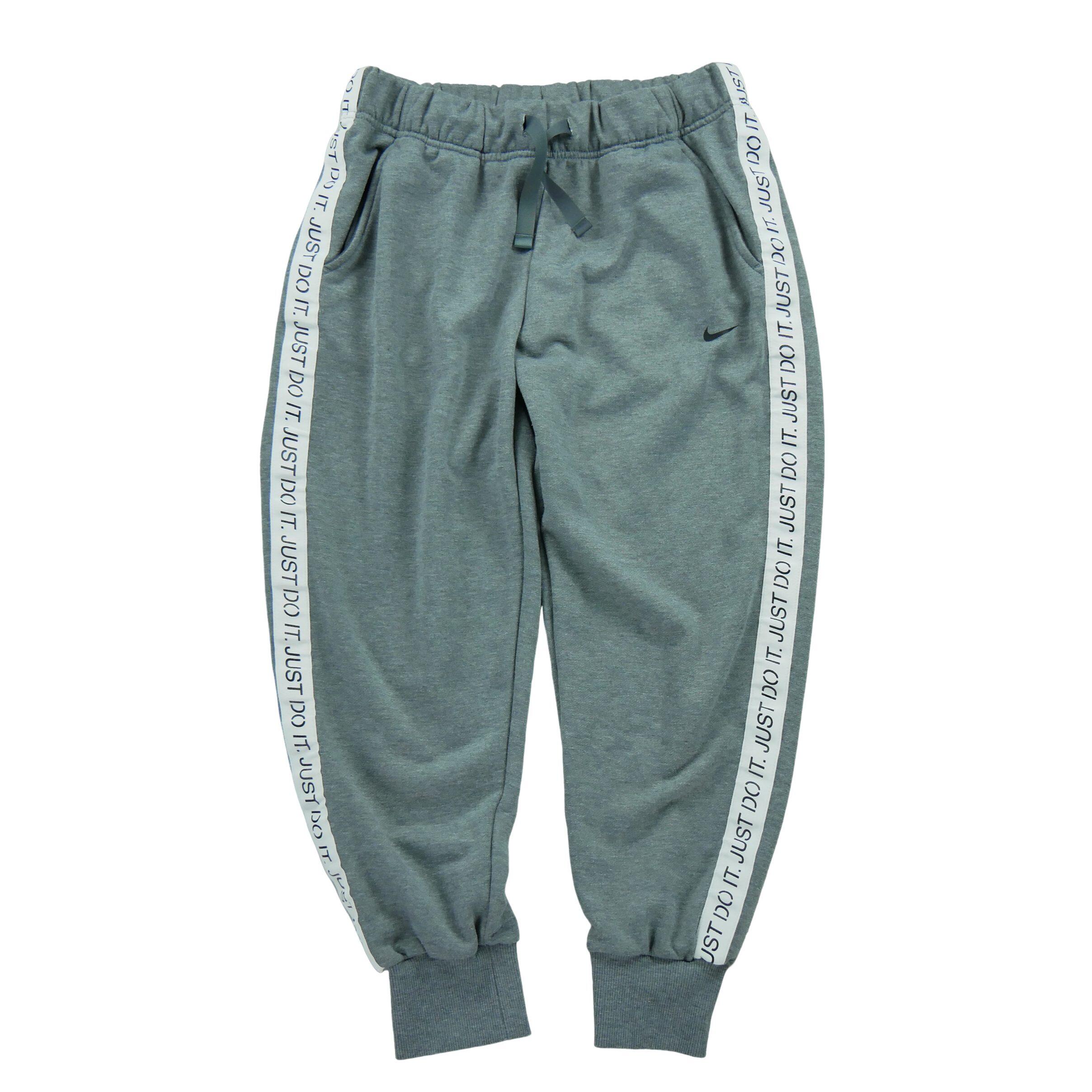 NIKE Segunda Vida - Pantalones de chándal grises para mujer Dri-Fit JDI - Muy Bueno