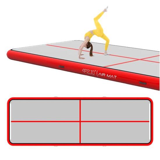 Ścieżka akrobatyczna gimnastyczna z pompką uniwersalna 4FIZJO AIR MAT 6 m